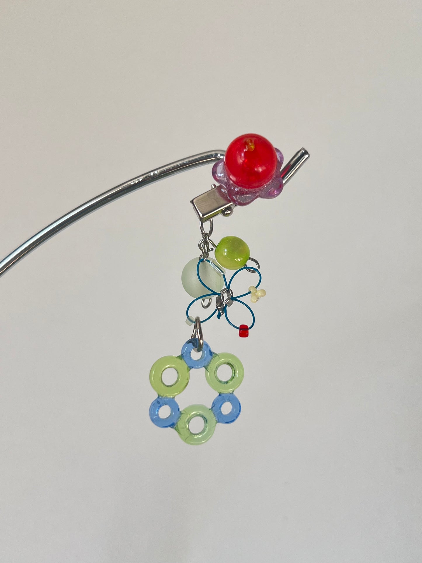 bubble cherryGem clip