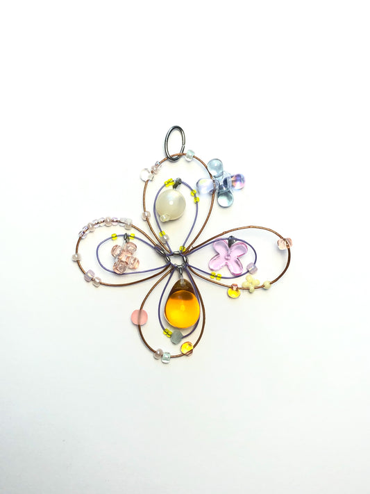 clover gemmy pendant or charm