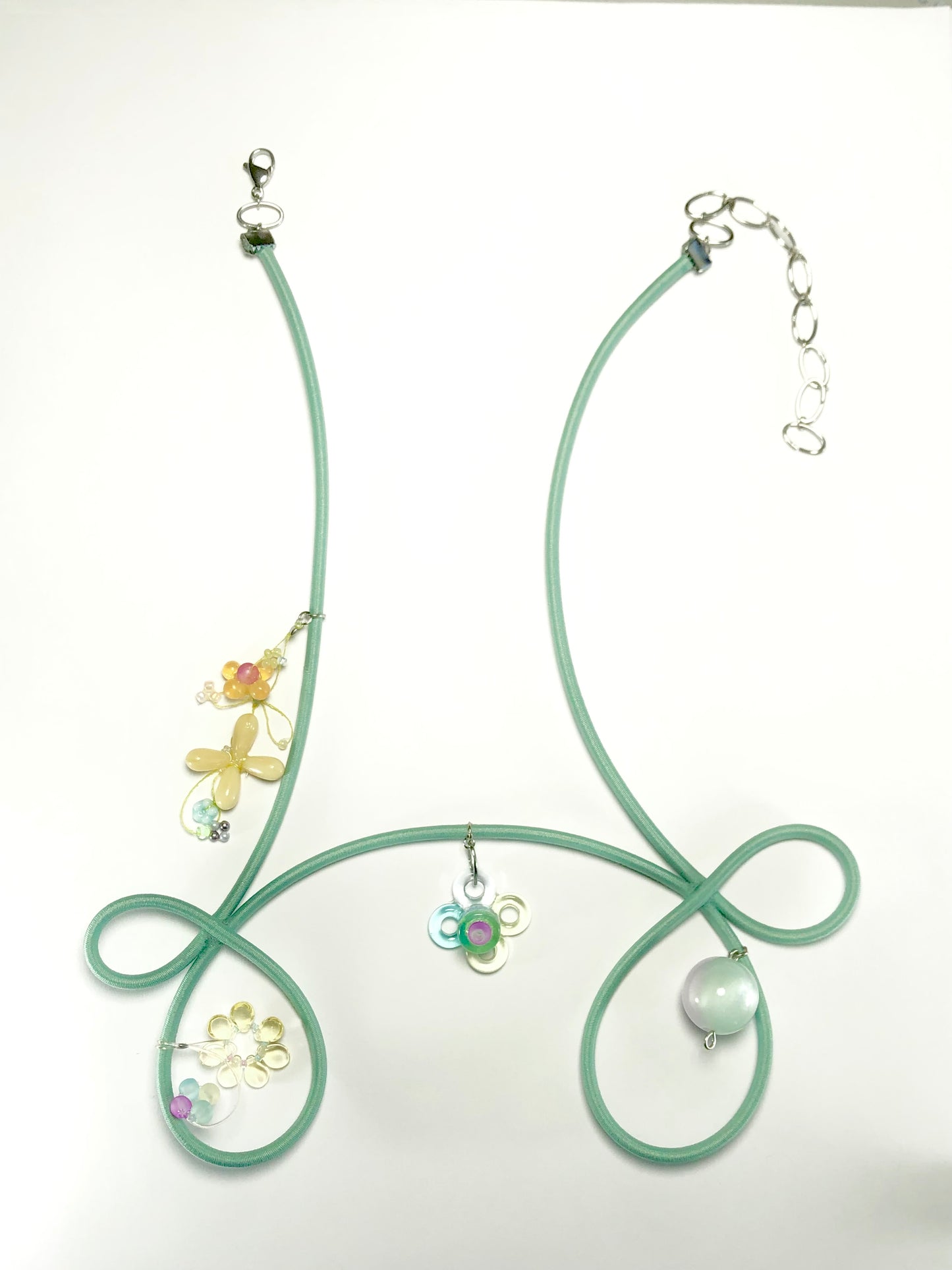 multiLoop GemSphere necklace iii
