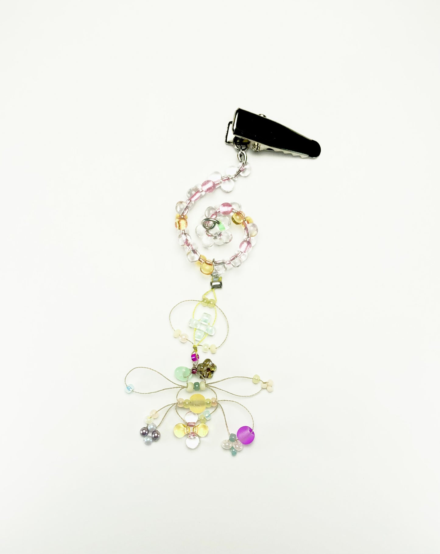 bubble pop swirl hair clip