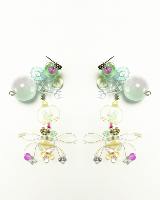 bubble pop gemmy earrings
