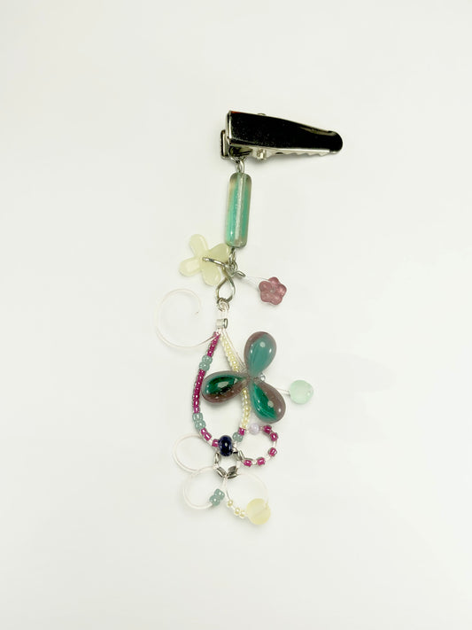 spiral emeraldGem clip