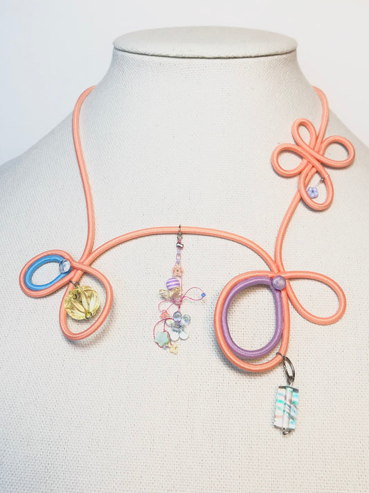 multiLoop GemSphere necklace i