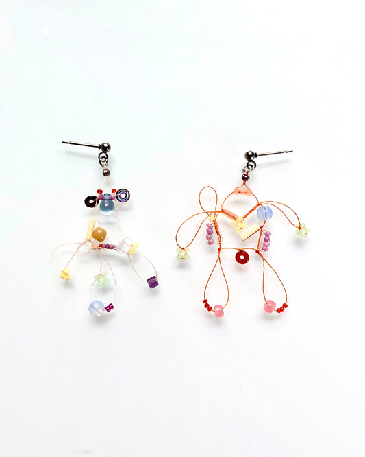 lucky gem earrings
