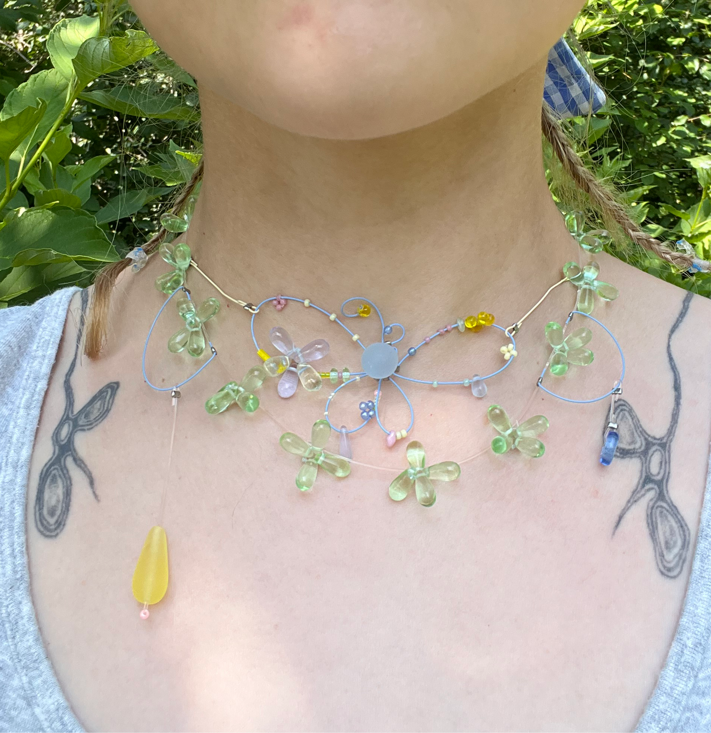 Dew petal portal II necklace