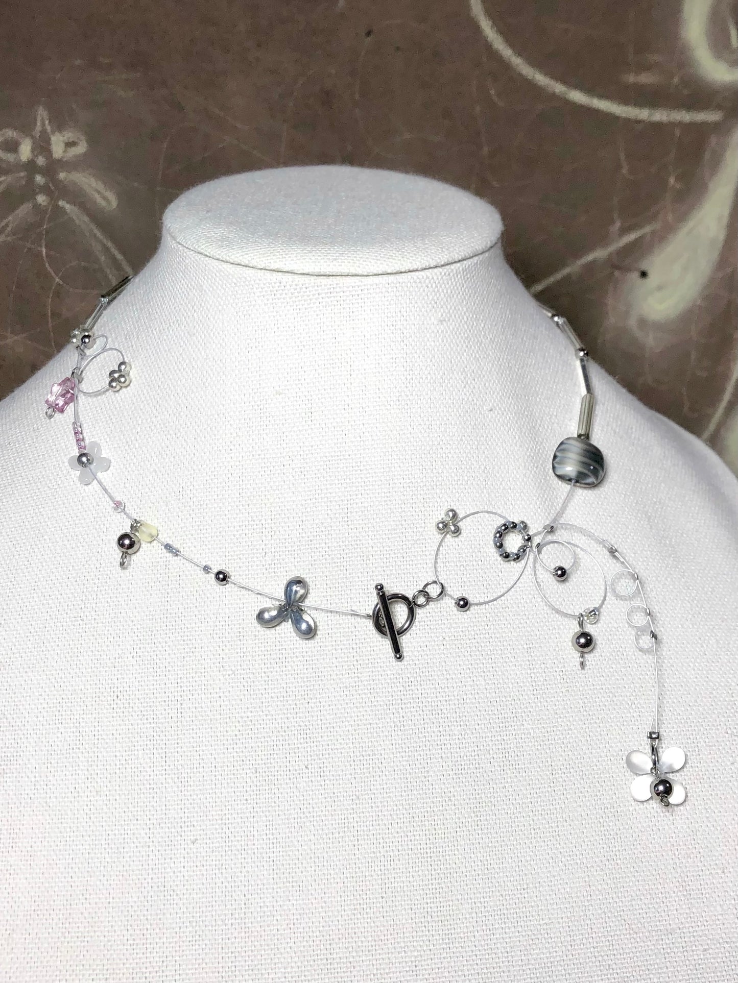 GemSphere Liquid Silver necklace