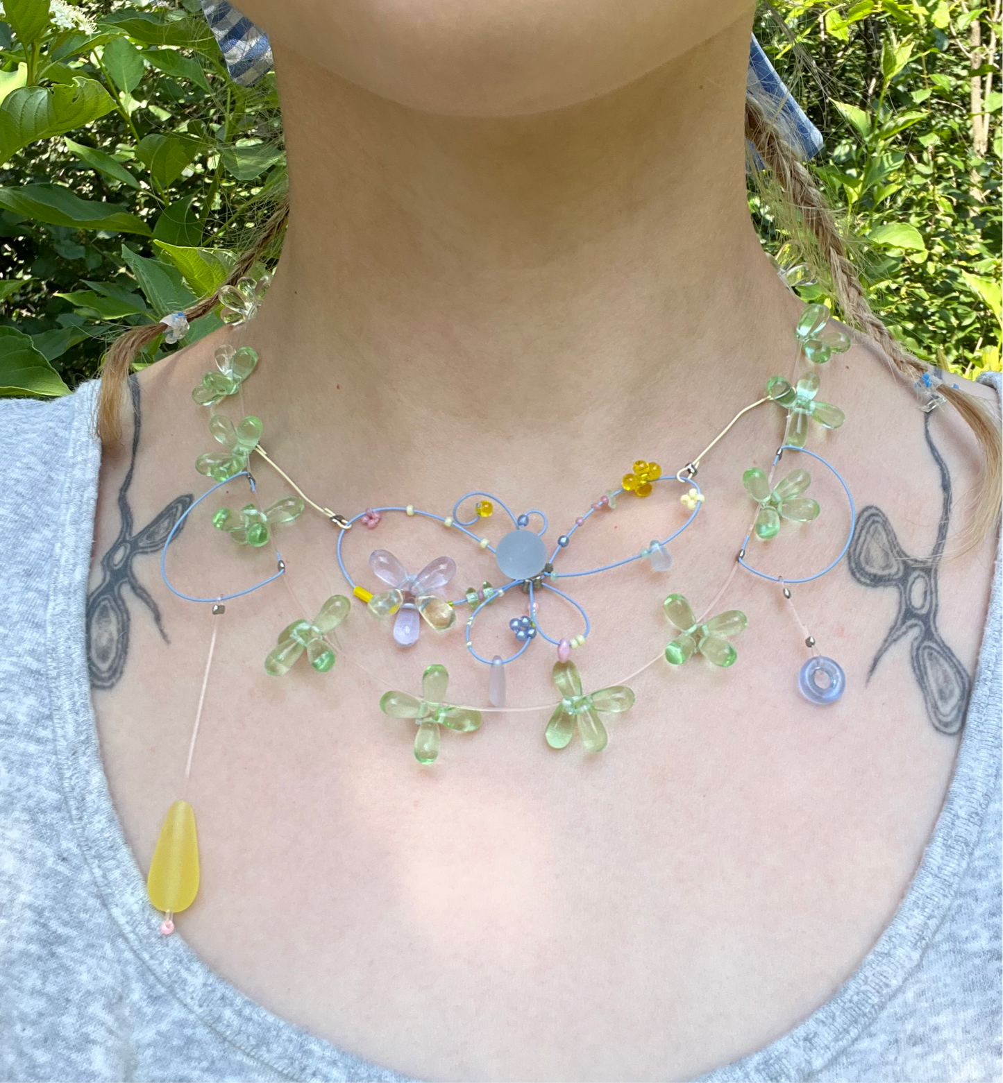 Dew petal portal II necklace