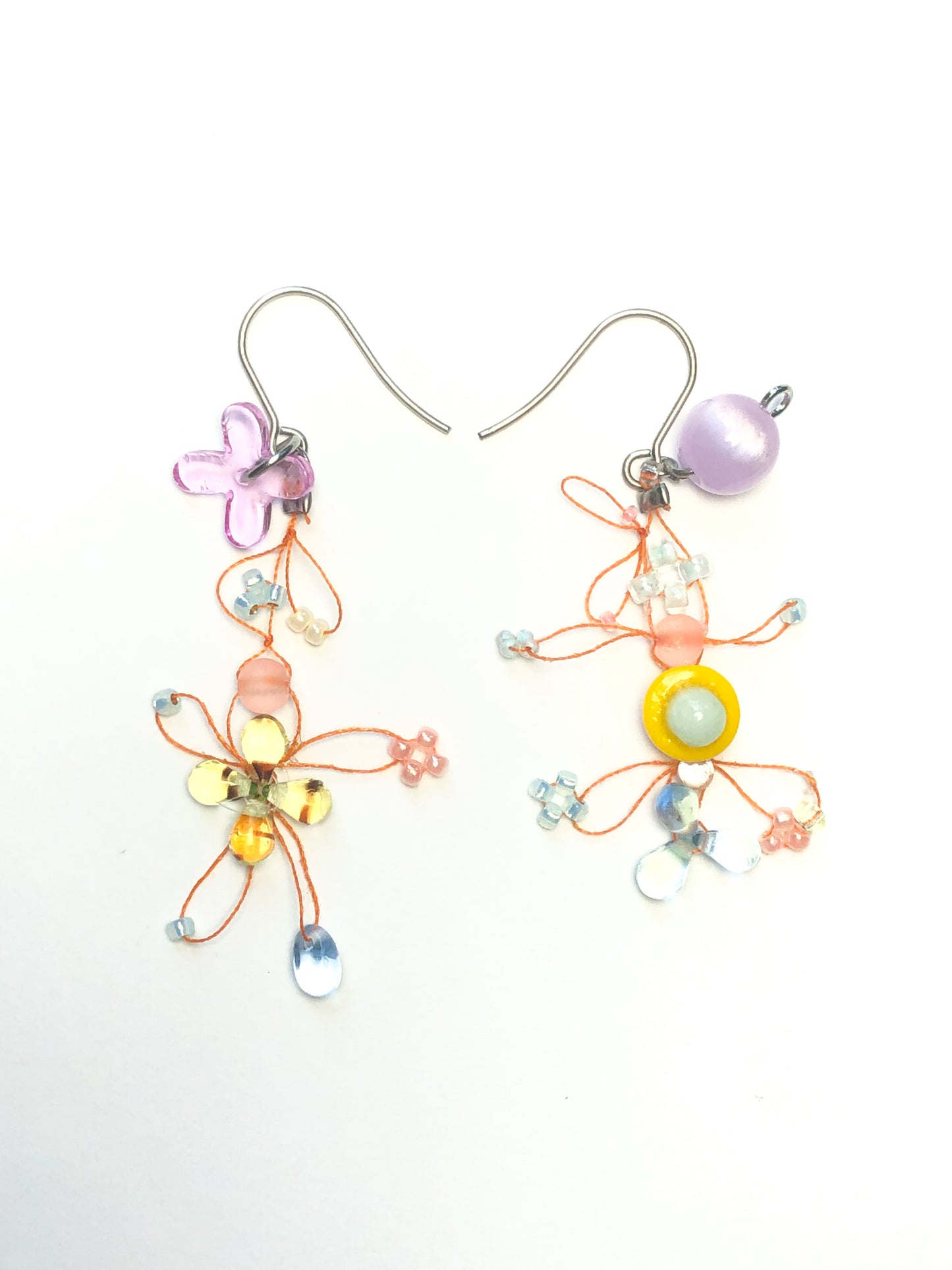 floating gummy earrings