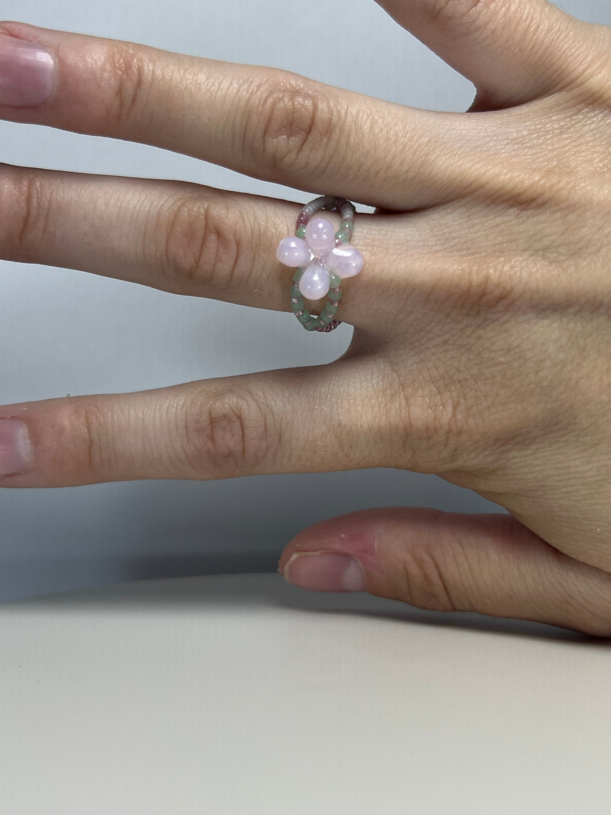 Gemmy infinity ring