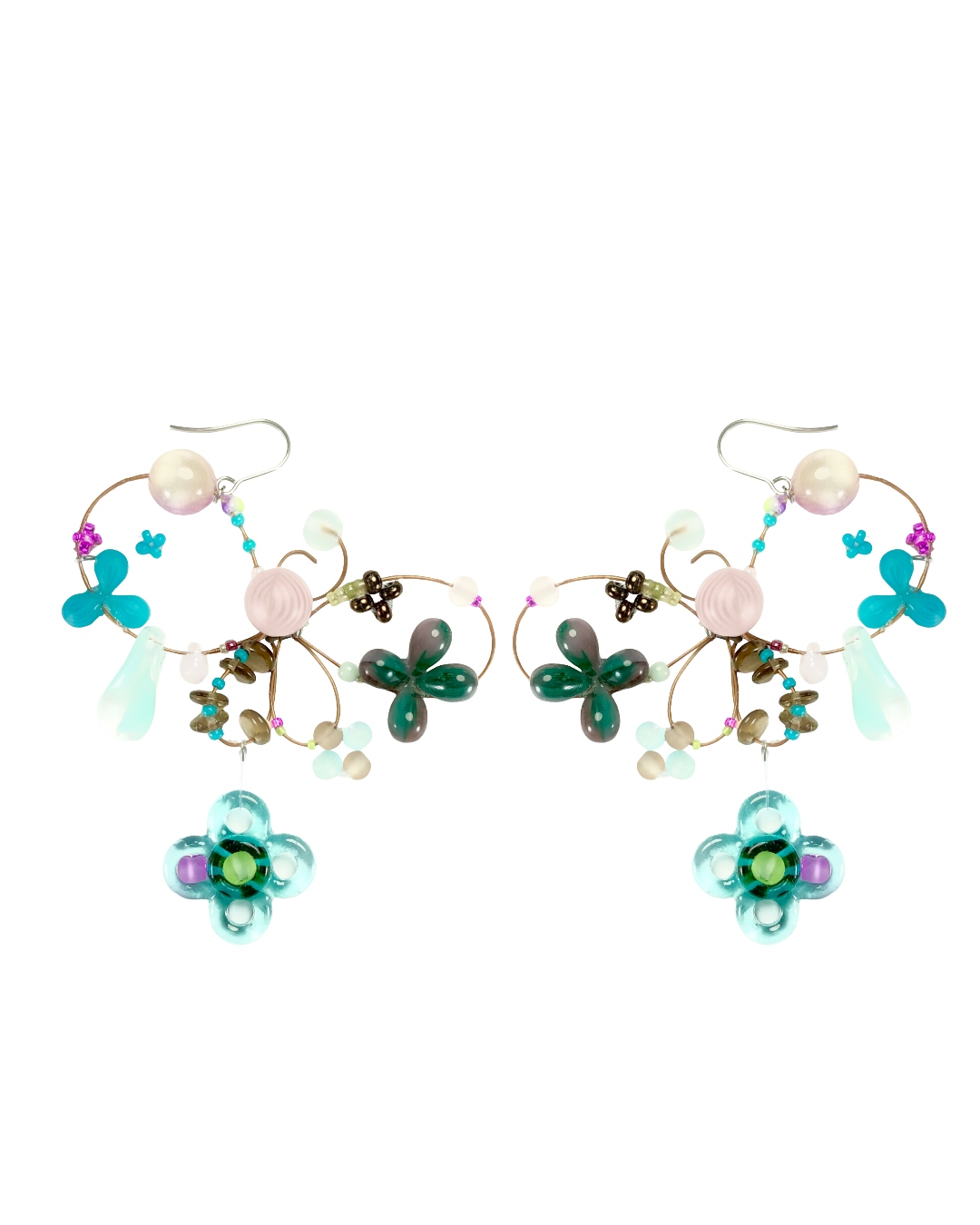 GemSphere orbit 444 earrings