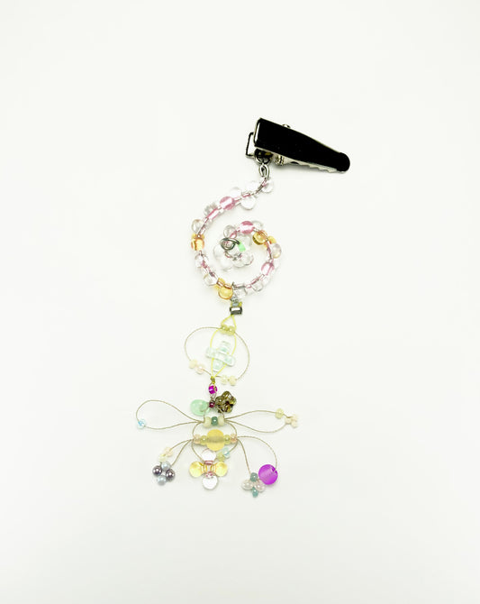 bubble pop swirl hair clip
