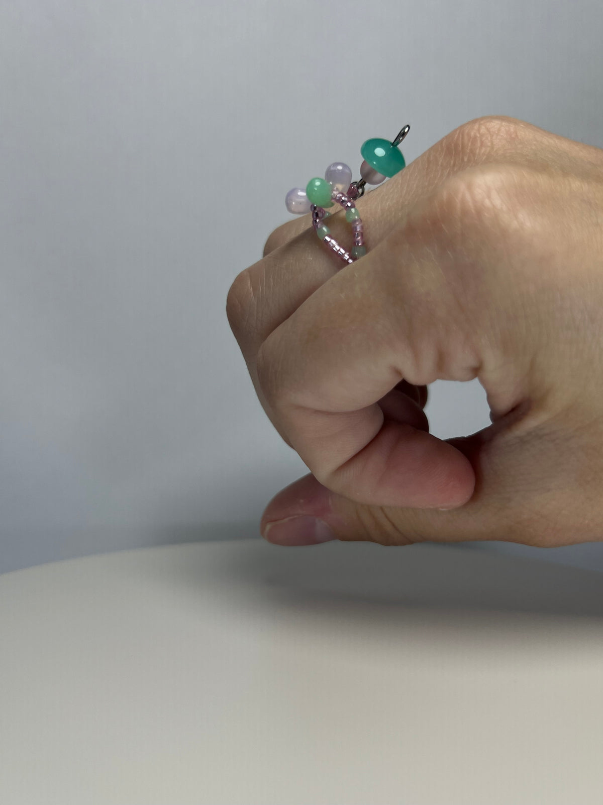Gemmy infinity ring