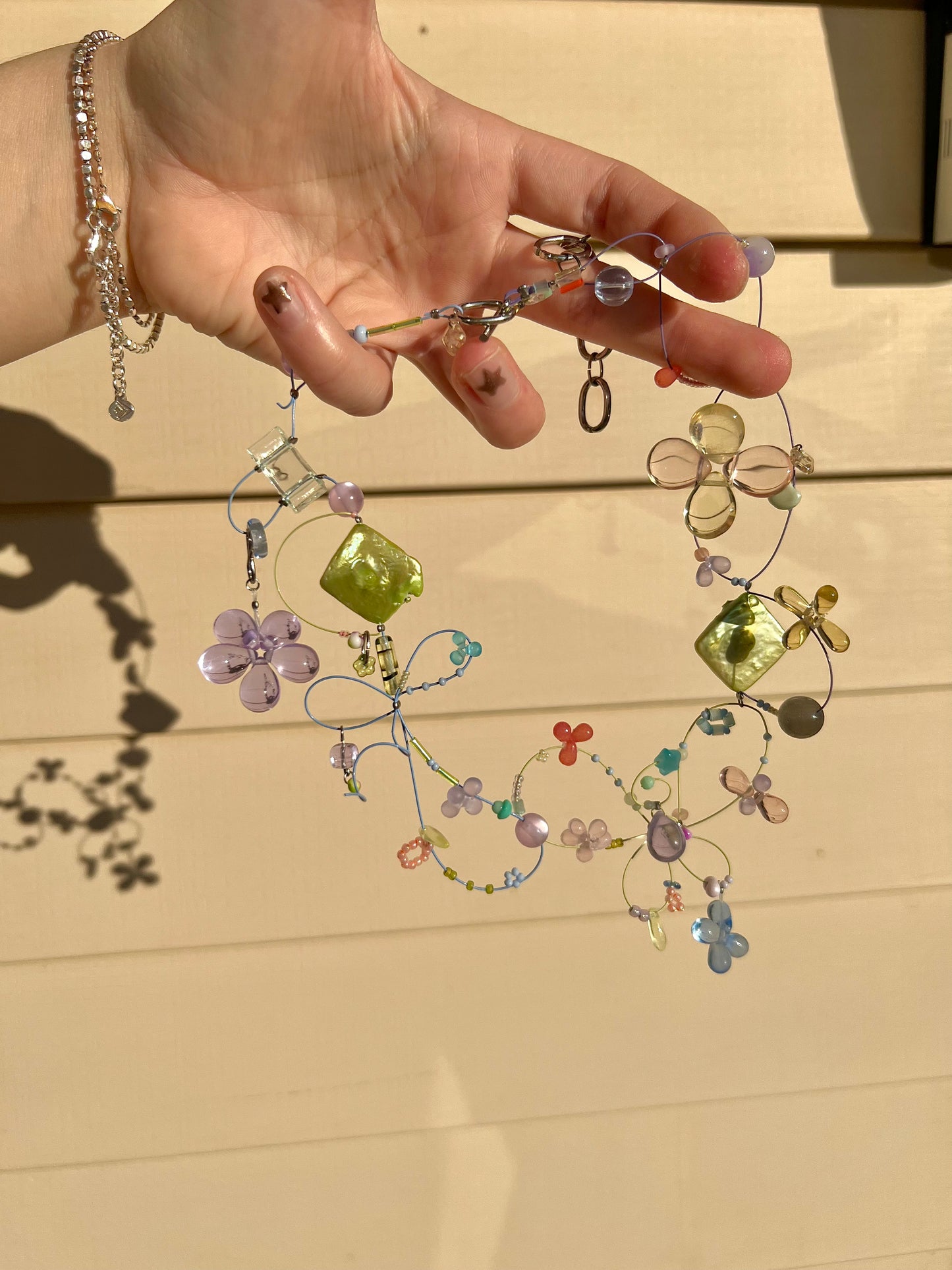 amoeba gemmySphere necklace