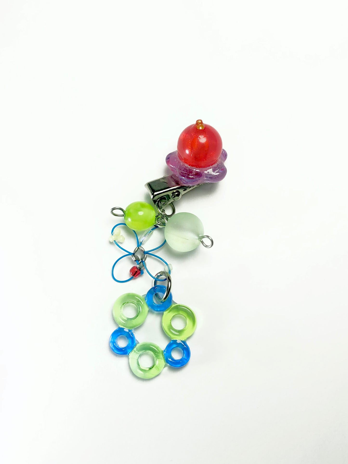 bubble cherryGem clip