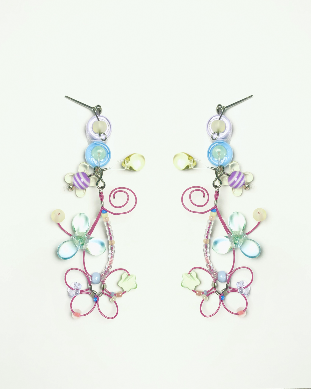 glisten glow gem earrings