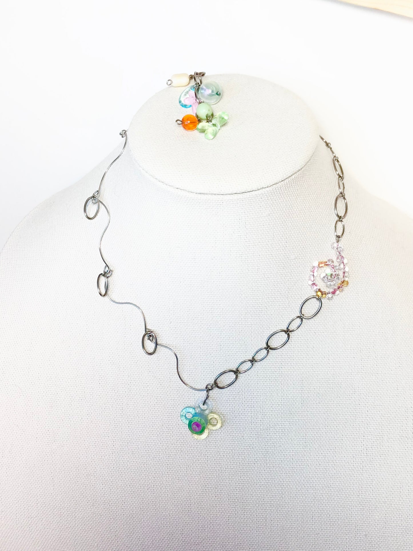 GemSphere charm link necklace