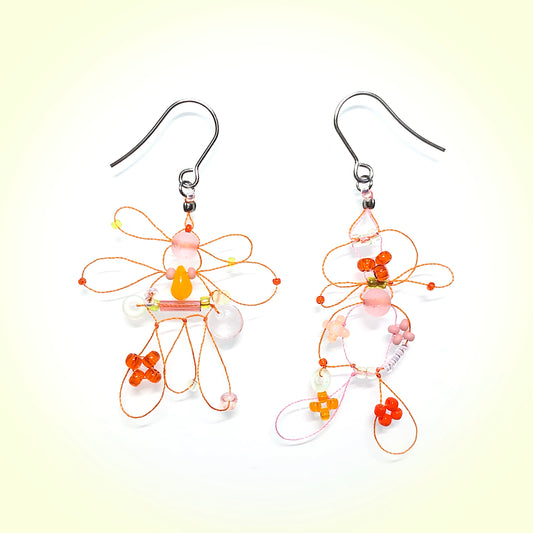 airy wing pal earrings