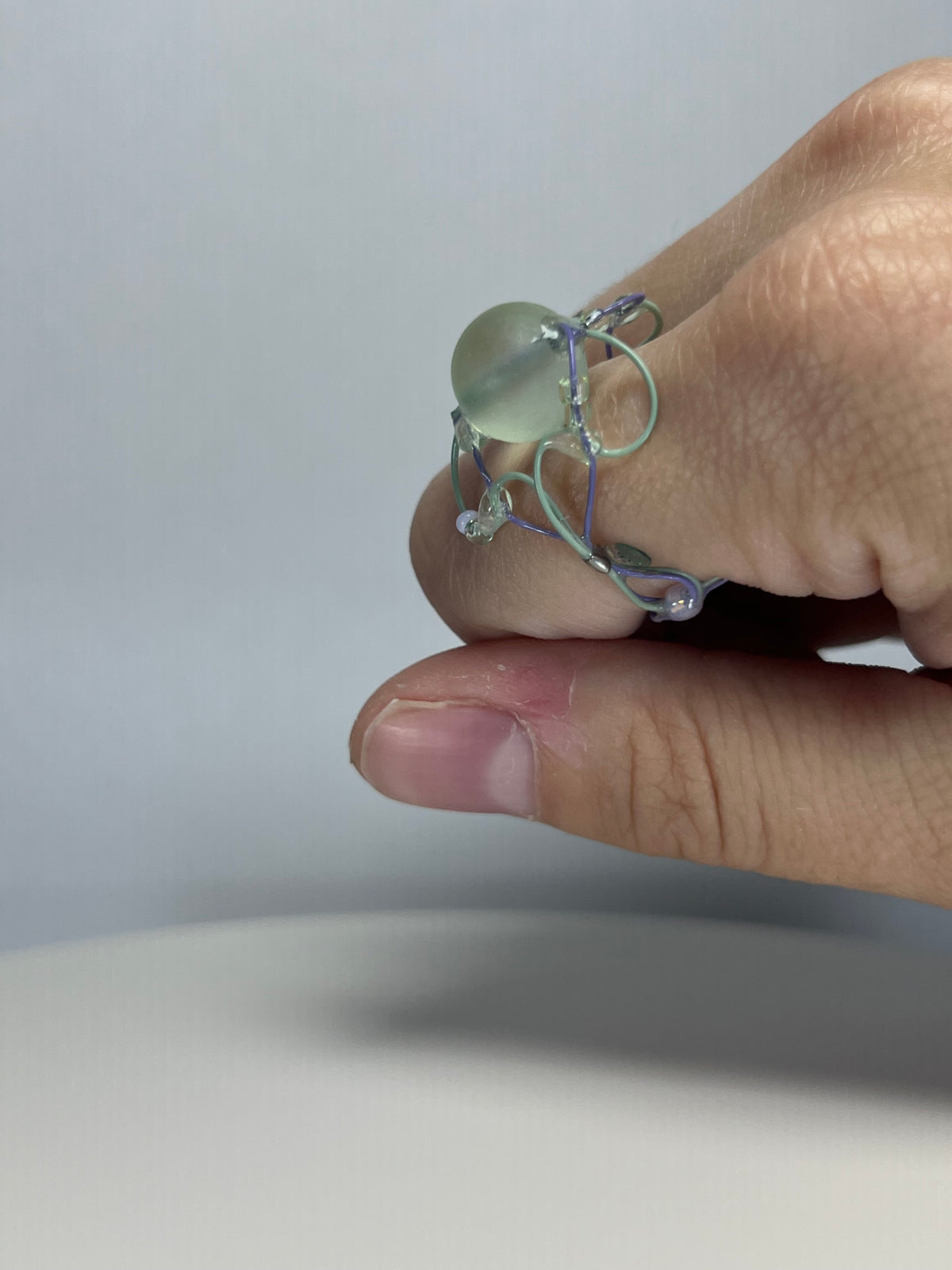 GemSphere Orb Net ring