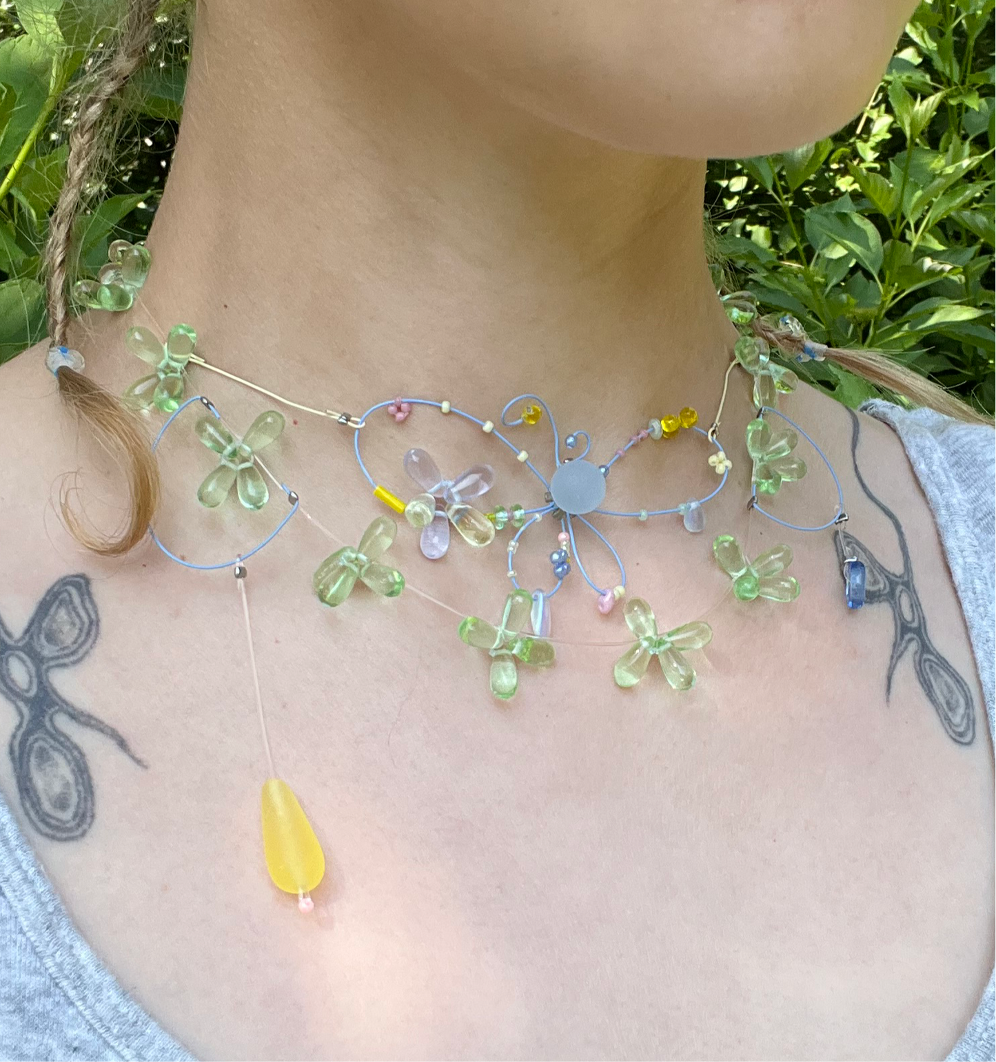 Dew petal portal II necklace