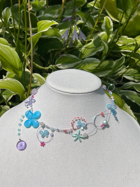 gemmy bloom necklace