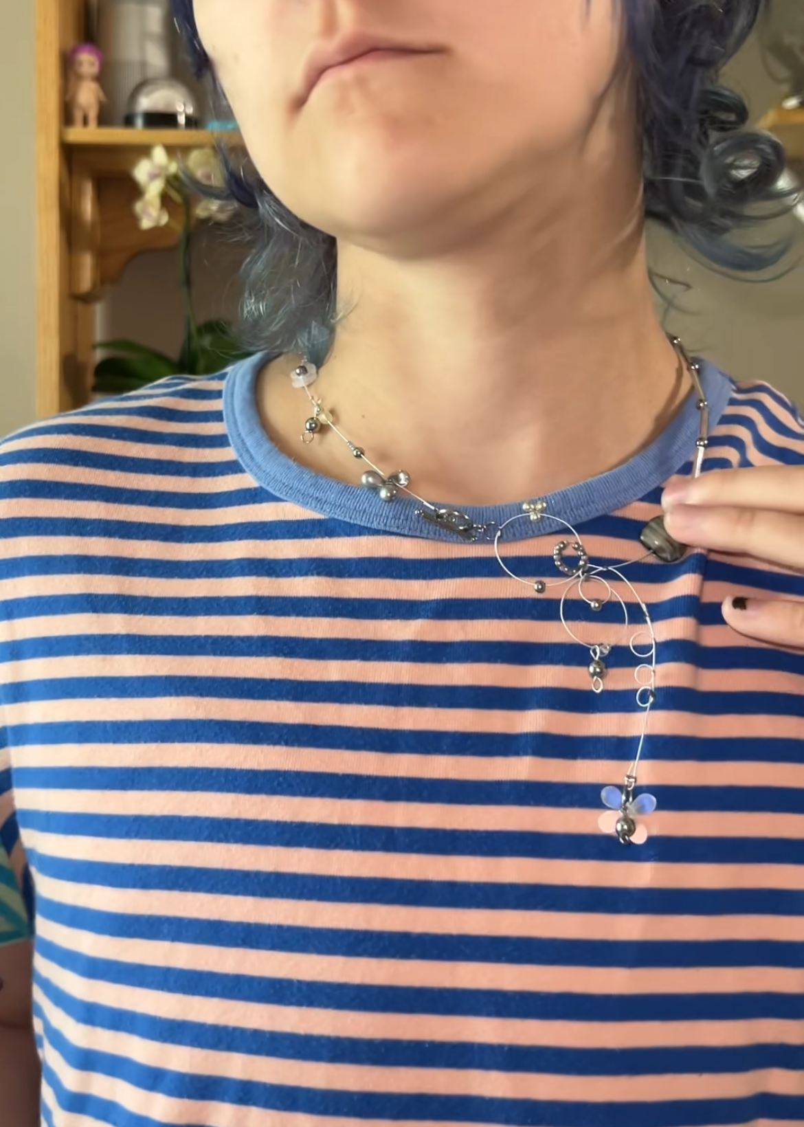 GemSphere Liquid Silver necklace
