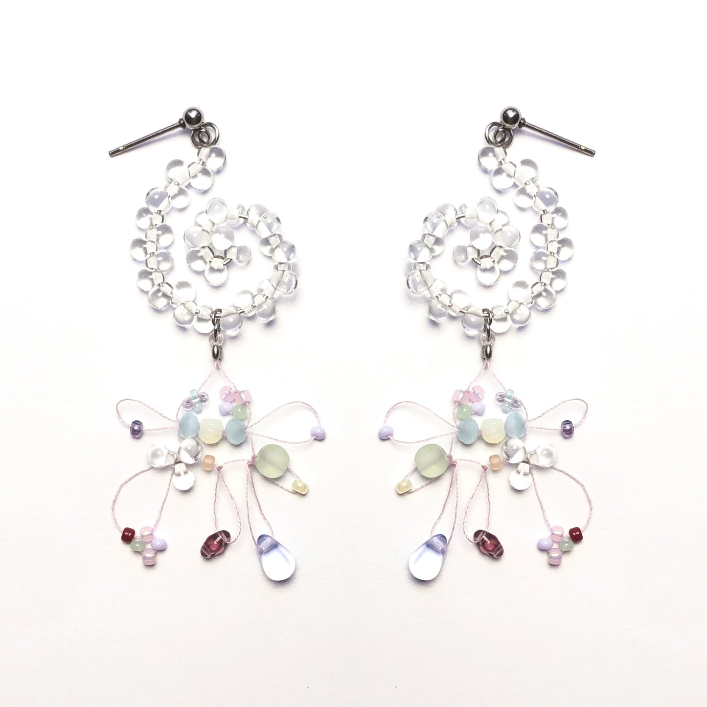 bloom moon earrings