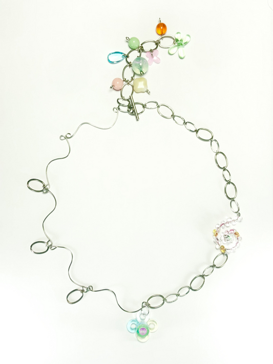 GemSphere charm link necklace