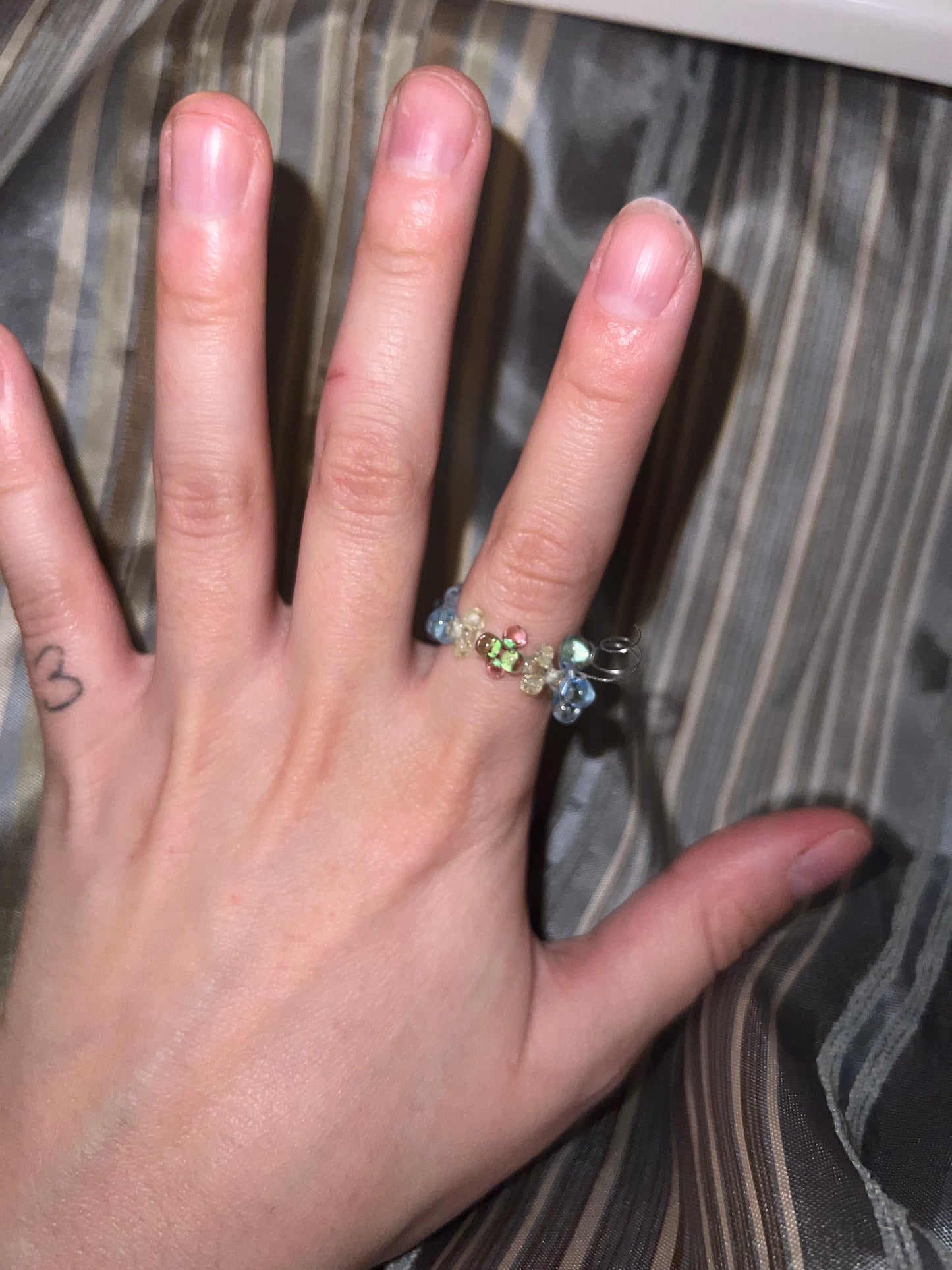 moonJewel loop ring