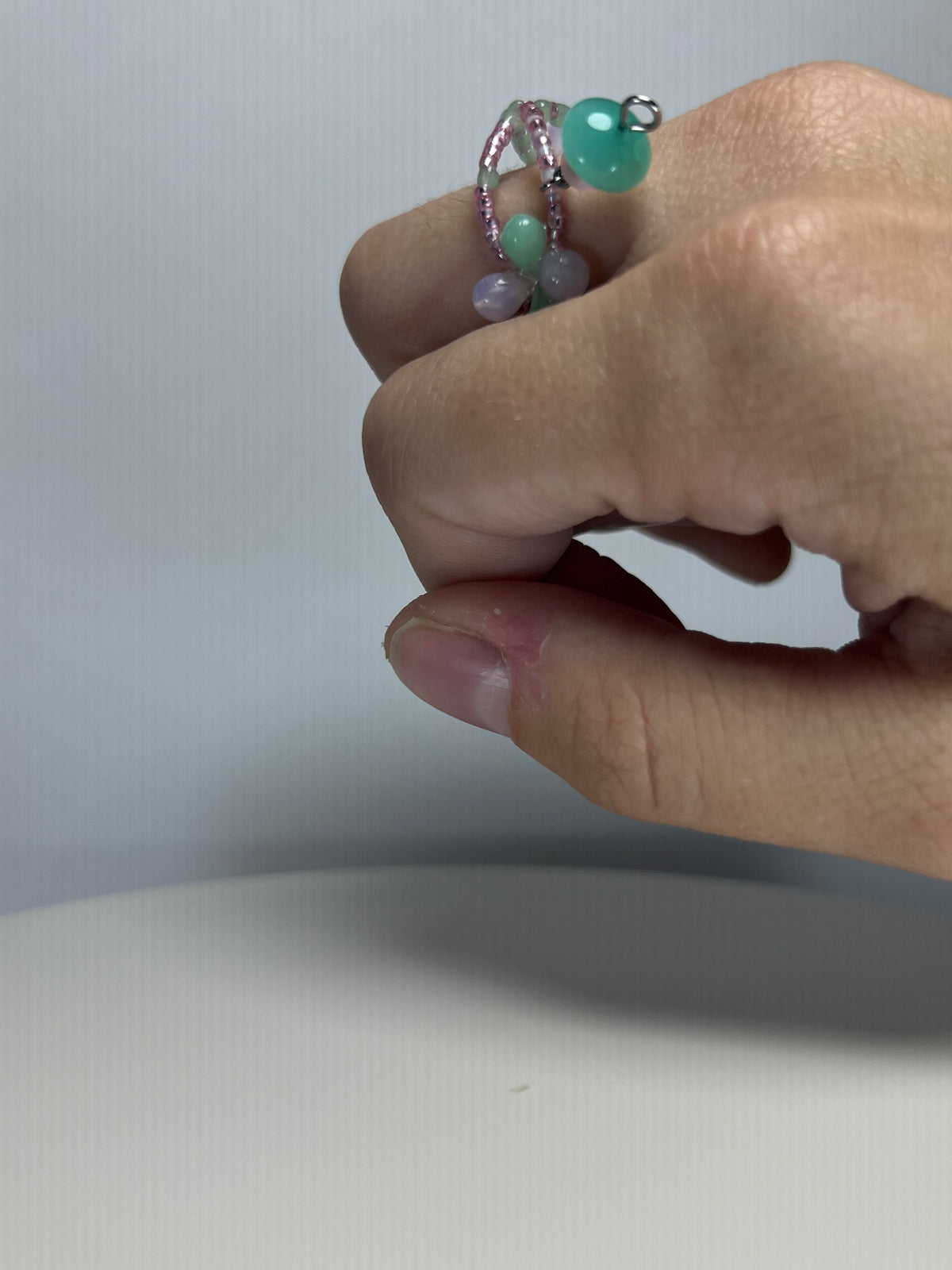 Gemmy infinity ring