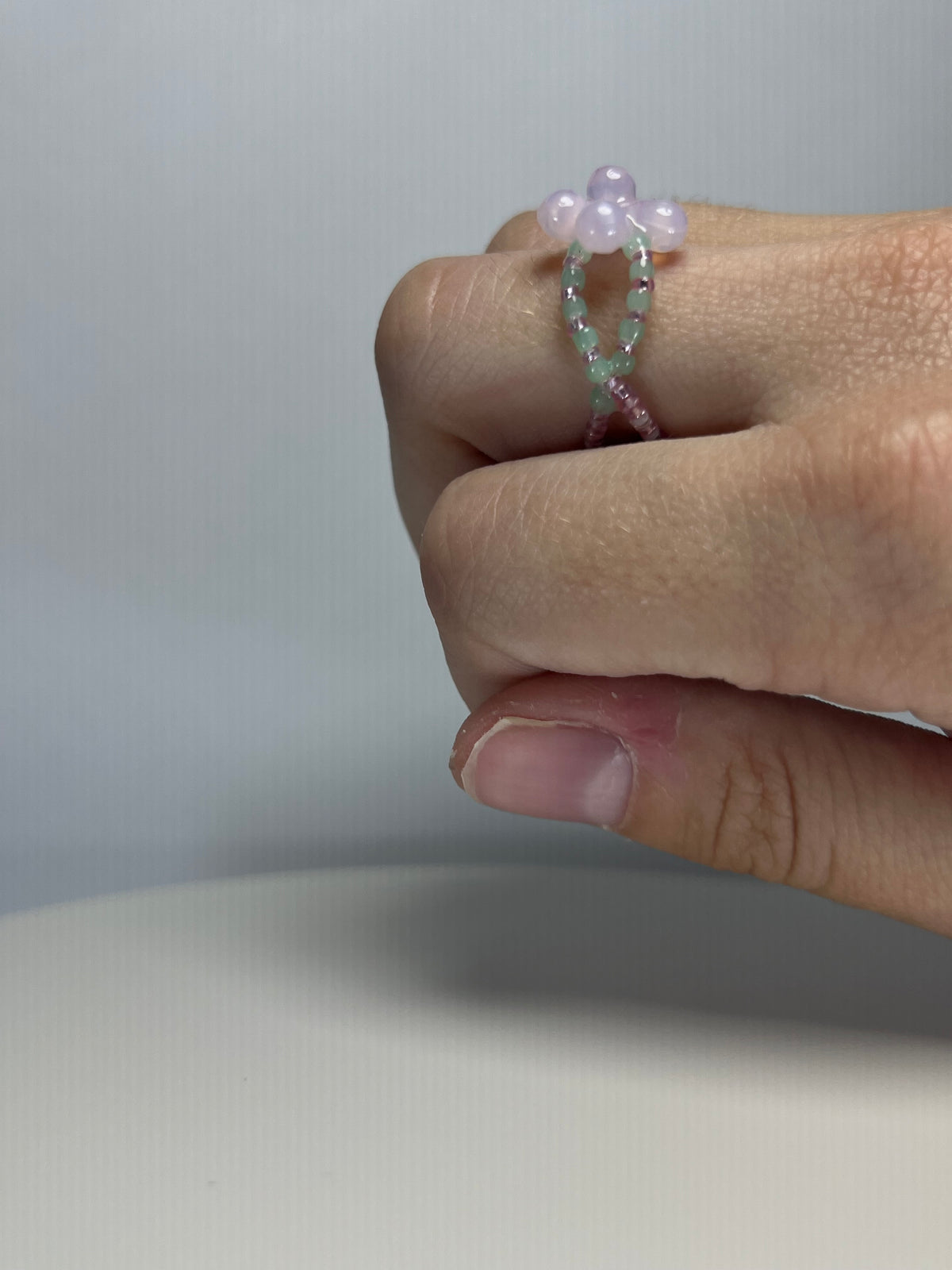 Gemmy infinity ring