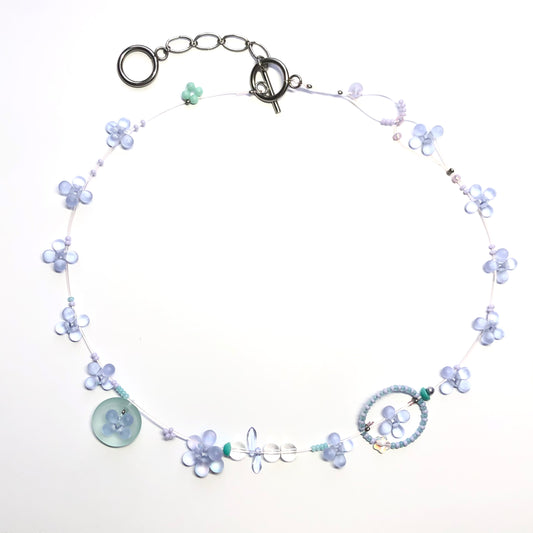 dew portal necklace with charm